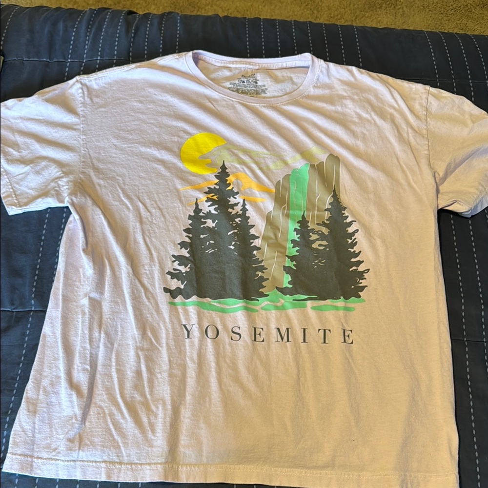 PacSun Purple Yosemite Graphic Tee